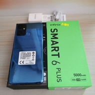 Infinix Smart 6 Plus ram 3GB 64GB Bekas - Garansi Resmi - second Murah