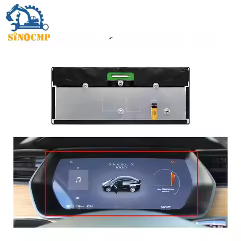 12.3" OEM Digital Cluster Display For Tesla Model S/S2/X GEN 2 | LA123WF1(SL)(01) Instrument Screen 