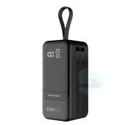 Pineng PN-821 20000mAh Powerbank Mini 65W Powerbank Built-In Cable Power Bank PN-821PD Original Pine