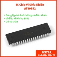 Microcontroller Chip AT89S52-24PU Pin DIP40 - 89S52 (8051)