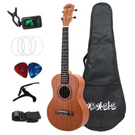 26 Inch Ukelele Tenor Sapele Acoustic Guitaar Mini Hawaii Full Kits Ukulele Guitar for Beginner Kid