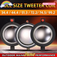 JUNE1 1Pcs Treble Speaker Repair Accessories, Titanium Film DIY Parts Tweeter Voice Coil Membrane, B
