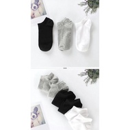 [Lollipop Mall] Local seller 1 pair Women Low Socks sock 100% cotton random colour sepasang sarung kaki wanita
