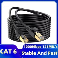 Ethernet Cable Cat6 Gigabit High Speed 1000Mbps Internet Cable RJ45 Shielded Network LAN Cord for PC