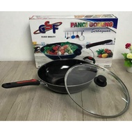 Wok PAN Glass Lid/Frying PAN