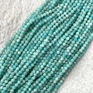Amazonite Color Selection (Amazonite) 3 mm Square Grinding Long Line