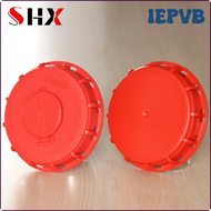 IEPVB 1PCS IBC Tank Lid Water Liquid Tank Cap with Gasket Good Sealing Red Cover for IBC Water Tank 