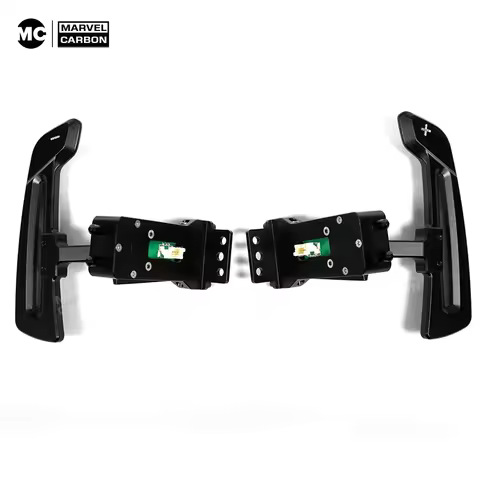 Magnetic Carbon Fiber Paddle Shifter Compatible for Porsche 718 Cayman gt4 991 Panamera 971 911 Stee