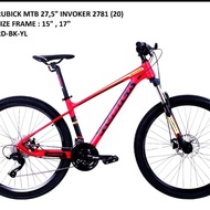 Sepeda MTB 27.5 inch Rubick Invoker 2781 Merah