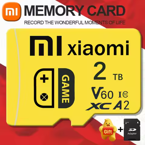 XIAOMI SD Card 128GB 2TB 1TB 512GB Micro TF SD Card V60 High Speed Cameracartão De Memória For Phone