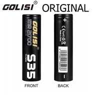 Golisi S35 High Drain 21700 3750mAh 3.7V 4.2V lithium ion li ion 40A Lisnen 4000mAh vap rechargeable
