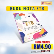 Buku Nota FTR/ Notebook FTR/ Buku Nota Formula Tarik Rezeki /Notebook