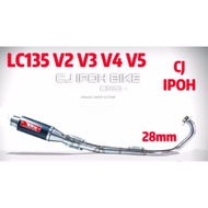 Exhaust CJ Ipoh LC135 new CBS3 28mm