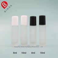 Y 8ml 10ml Transparent Frosted Ball Bottle Perfume Essence Packed Glass Bottle Bead Bottle Empty Bot