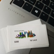 Genco Singpost 1st local Postage stamp 1 piece 52 cent value