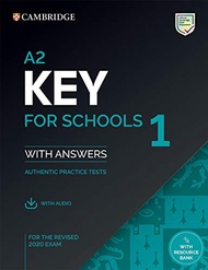 A2 Key for Schools 1 for the Revised 2020 Exam Student's Book with Answers with Audio with Resource 