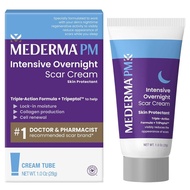 Mederma PM Intensive Overnight Scar Cream, Works with Skin's Nighttime Regenerative Activity, Clinic