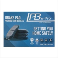 LPB Disc Brake Pad Front Audi A4 B5/8d yr94-99' Volkswagen Polo 14 1.6 yr99'-01'