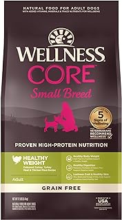Wellness CORE Small Breed Healthy Weight Dry Dog Food 12lb