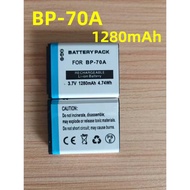 1280mAh BP-70A BP 70A Camera Battery or Charger For AQ100 DV150F ES65 ES67 ES70 ES71 ES73 74 ES75 ES