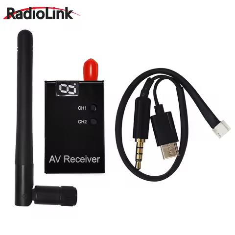 Radiolink EWRF 708R 5.8Ghz 48CH Wireless Audio/Video AV FPV Receiver For RC8X Transmitter Remote Con