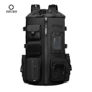 OZUKO New 2023 High Quality Men Fashion Backpack Multifunction 17.17.3 Inch Laptop Backpack 50L Outd