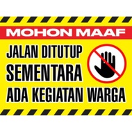 Mmt closed road 80x60 cm martial artsADA in one day to-280gsm