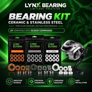 Lynx Bearing Seasir Commando hybrid ceramic stainless steel fishing baitcasting spool bc reel