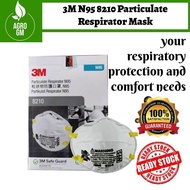 20pcs/box 3M 8210 N95 Particulate Disposable Respirator / N95 Mask/ Haze/ Dust/ PSD_ DR_