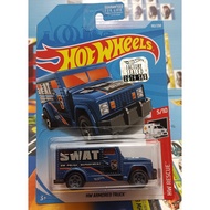 HOTWHEELS MASTERCASE FACTORY SEALED 2019 HW RESCUE HW ARMORED TRUCK SWAT TREASURE HUNT (6.2)