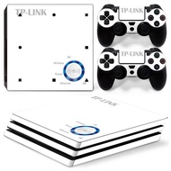 Sony PS4 PRO Sticker PS4Pro Host Protective Film Body Skin Decal Handle Full Set Film No Glue Cartoon Sticker Protective Sticker Game Console Accessories