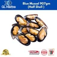 [Best Choice][Wholesale]BLUE MUSSEL 907GM/PKT ( HALF )