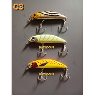 Hook more spend less- 3pcs AtoNi EsDaVes Minnow lure 8.1g combo
