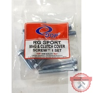 SUZUKI RG SPORT MAGNET & CLUTCH COVER SCREW MAGNET COVER SCREW + CLUTCH COVER SCREW 1SET HIGH QUALIT