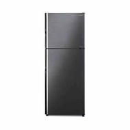 HITACHI 366L 2 DOOR FRIDGE STYLISH LINE R-VX450PMS9-BBK (BRILLIANT BLACK)