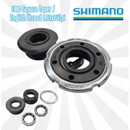 SHIMANO-BB NOS VINTAGE 80S BOTTOM BRACKET Square Taper Thread Type - English Thread