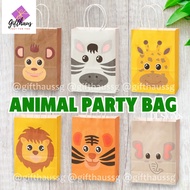 Animal Birthday Party Goodie Bag Gift Bags Paper Bag For Corporate Event Teacher's Day Children's Day Wedding Christmas