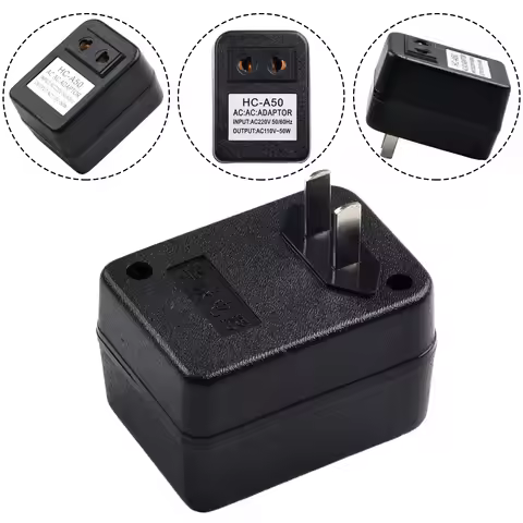 Step-Down Transformer 50W AC 220V To 110V/110V To 220V Converter Travel Adapter Home Improvement Ele