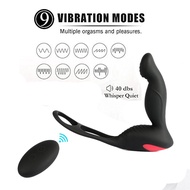 ✱Vibrator Sex-Toys Prostate-Massage Anal-Plug Adult Male Ejaculation-Ring Penis-Delay