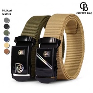 [CB] Men's Canvas Belt Men's Buckle/ Kepela Motif Sent Randomly-BD-16-3/K051+ZG MIXED/66-1A/ah-314-1