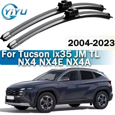 2PCS Car Front Wiper Blades For Hyundai Tucson ix35 JM TL NX4 NX4E NX4A 2004-2023 Windshield Windscr