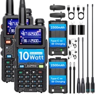 BAOFENG 5RM Ham Radio 10 Watt High Power(Upgrade of UV-5R) 7-bands Long Range Two Way Radio Handheld