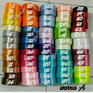 Ribbon satin 2.5cm n 2cm