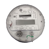 GE/ALCARA KWH Electric Meter CT Rated 3 Phase 4 Wire 120V- 480VAC - KV2C FM48A