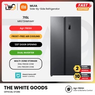 [FREE SHIPPING] Xiaomi MIJIA 510L Cross Door Dual Inverter Refrigerator with i Fresh Zone MRC51HMPAM