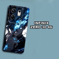 S37-Softcase procamera for INFINIX ZERO 30 4G - INFINIX ZERO 30 5G flexible rubber material-Anime mo
