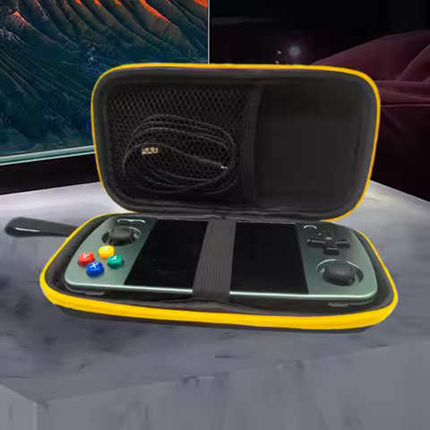 For ANBERNIC RG405M RG351P RG351M Handheld Game Console Storage Bag Waterproof Shockproof EVA Hard C