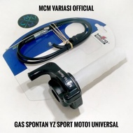 DFS1 GAS SPONTAN YZ sport M1 / GAS KONTAN M 1 model YZ 125 L