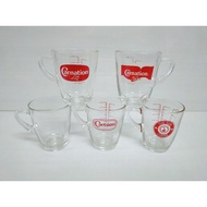 Carnation Glass Size 8 Ounces Or 250 Ml. Standard Scale