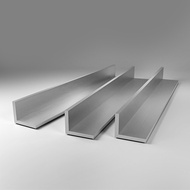 Profil sudut aluminium, jalur sudut aluminium, jalur trim tepi aluminium segi tiga sama sisi berbent